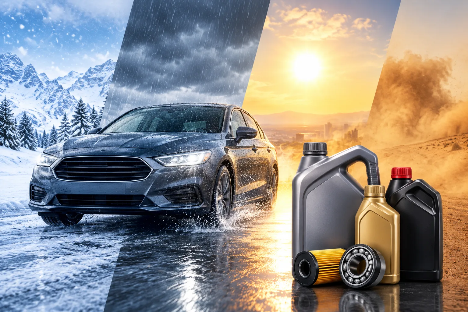 Best Lubricants for Cars Driving in Extreme Weather Conditions